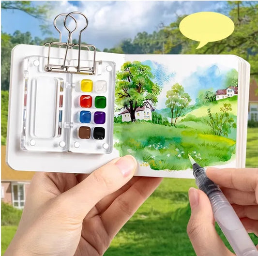 ACRYLIC PALETTE - Paleta acrílica para  Acuarela Portatil