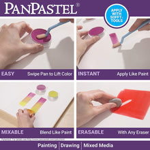 Cargar imagen en el visor de la galería, PANPASTEL - Pastel compacto Set de 5 colores

