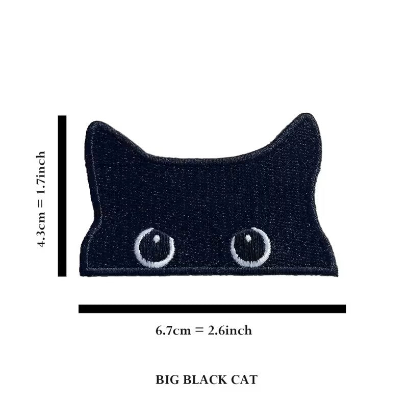 Parches Autoadhesivos - Gato Negro