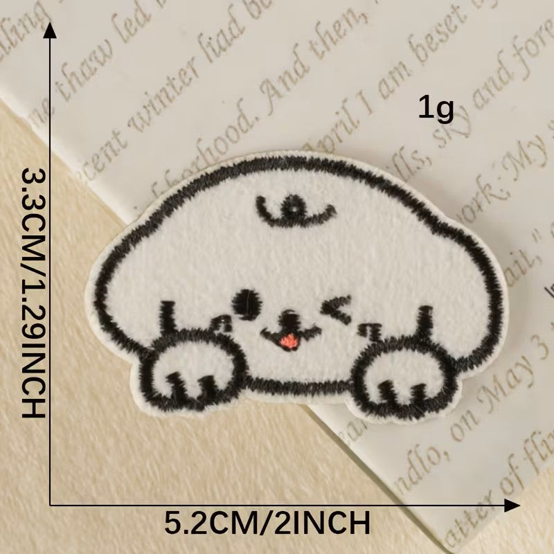 Parches Autoadhesivos - Perritos Animados