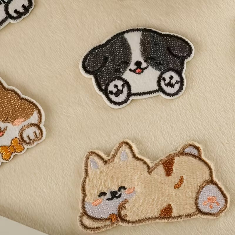 Parches Autoadhesivos - Perritos Animados