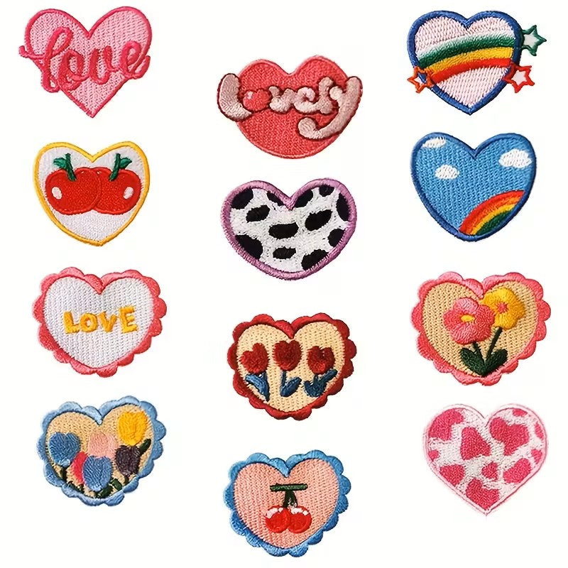 Parches Autoadhesivos - Corazones