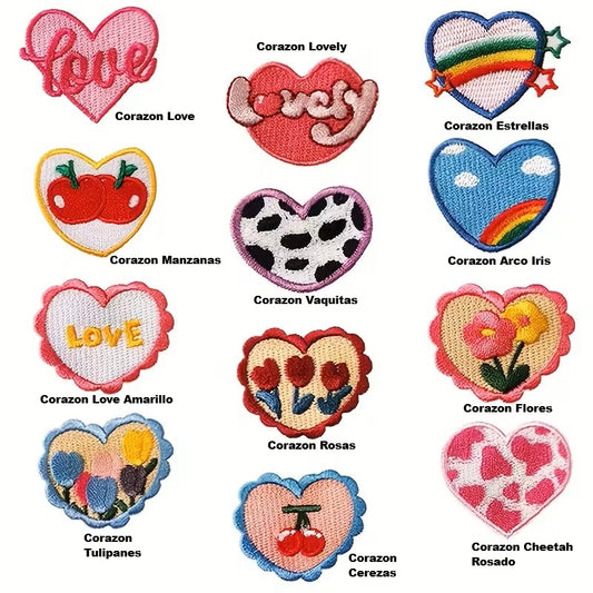 Parches Autoadhesivos - Corazones