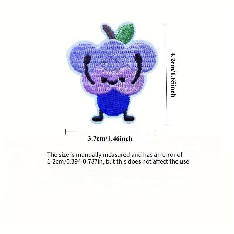 Parches Autoadhesivos - Frutas