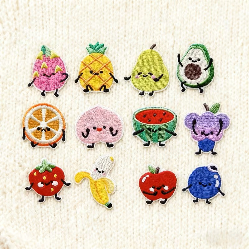 Parches Autoadhesivos - Frutas