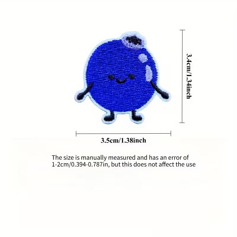 Parches Autoadhesivos - Frutas