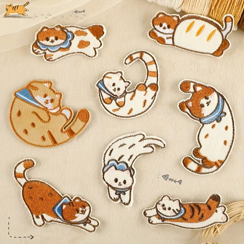 Parches Autoadhesivos - Gatitos Animados