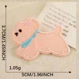 Parches Autoadhesivos - Perritos Salchichas y Gatitos Largos