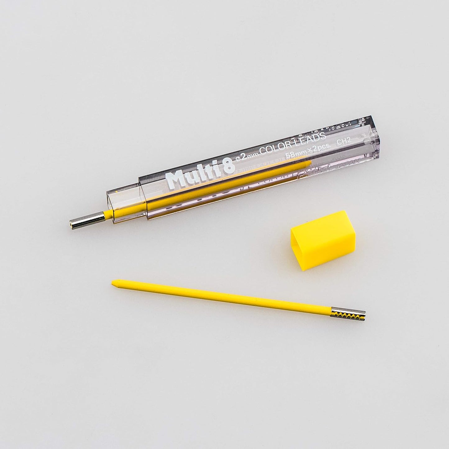 Pentel 8 Colour Mechanical Pencil Refill Lead - Minas 8 Colores - 2.mm