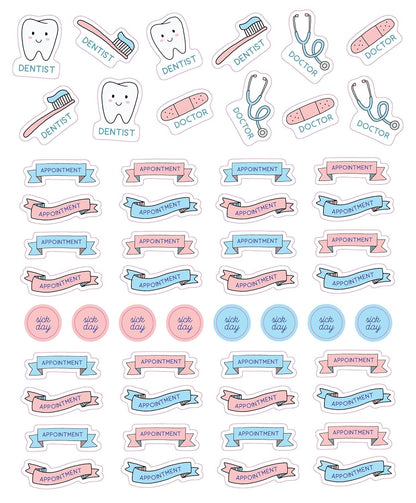 Pipsticks So. Many. Planner Stickers. Book - 2,600 Pegatinas