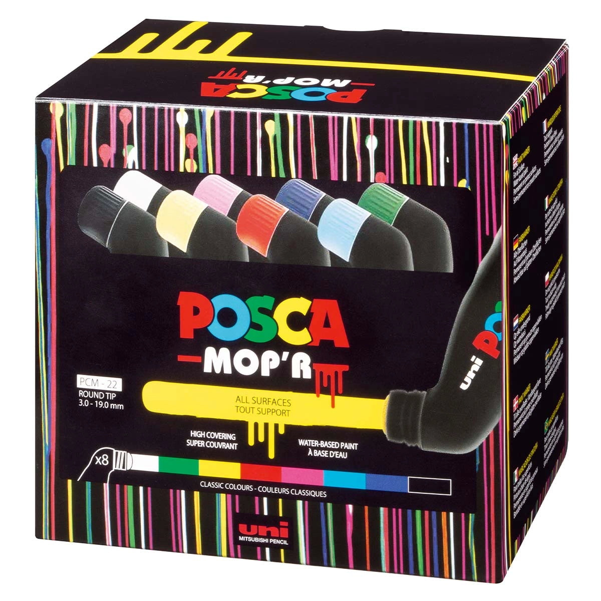 Posca PCM-22 MOP'R Set (8) – Pinna Calligraphy
