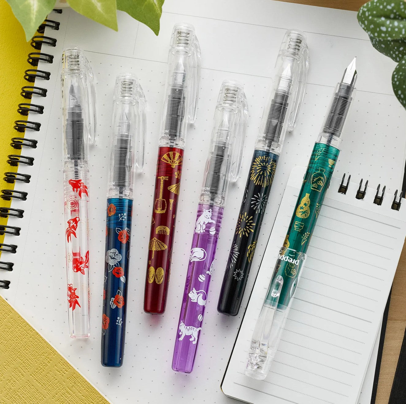 Platinum Preppy Wa Modern Maki-e Fountain Pen - Kingyo (Edición Limitada)