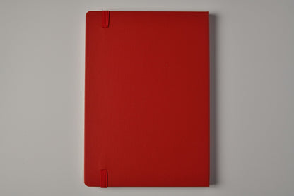 Apica Premium Notebook - Tapa Dura - A5 - Cuadriculado - Red