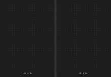 Load image into Gallery viewer, QUO VADIS - Notebook - Life Journal Dots - Black Edition
