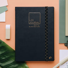 Load image into Gallery viewer, QUO VADIS - Notebook - Life Journal Dots - Black Edition
