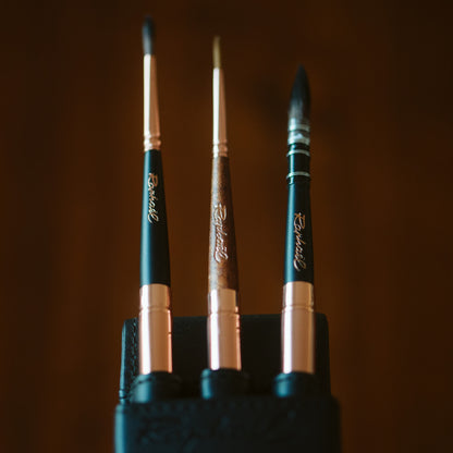 Raphael Le Voyageur 3-Brush Travel Set (Set Viajero de Pinceles)