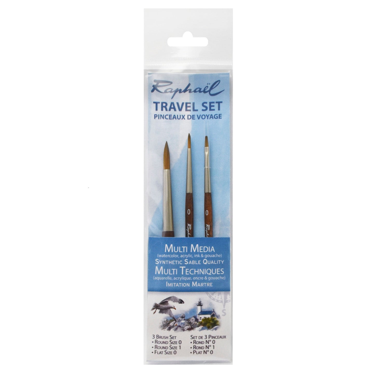 Raphael Travel Brush Sets (Pinceles)