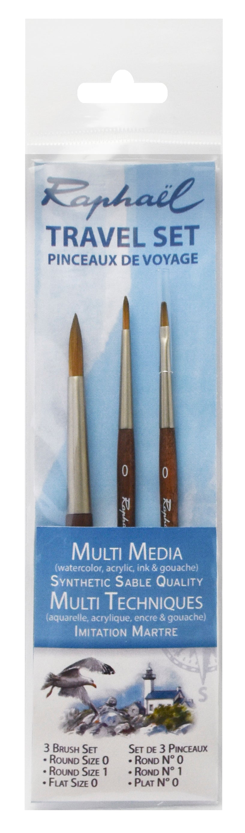 RAPHAEL - Travel Brush Sets (Pinceles)