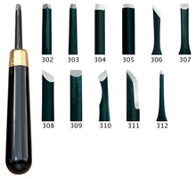Cargar imagen en el visor de la galería, RGM - Linoleum Chisels (Gubias para Linóleo)
