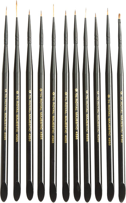 ROYAL BRUSH - Detail Brushes - Set of 11 brushes