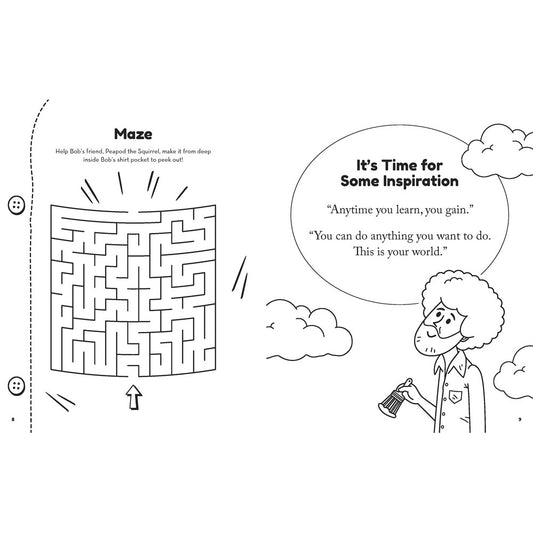 RUNNING PRESS - Bob Ross Activity Book