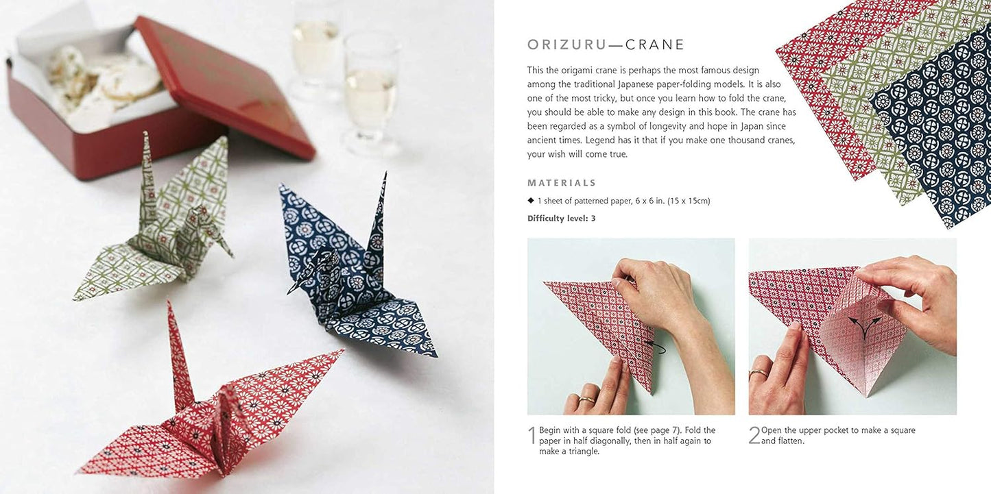 RYLAND PETERS &amp; SMALL - Origami - Paper Pad with Instructional Book 