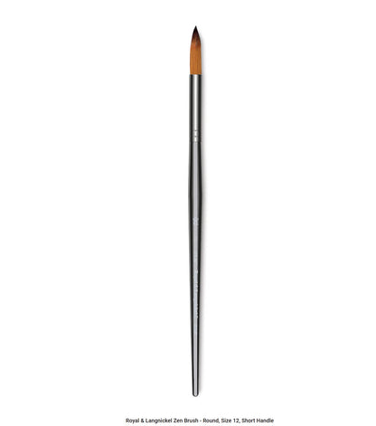 ROYAL BRUSH - Zen Series 73 Synthetic All Media Brushes (Pinceles)
