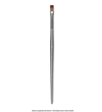 ROYAL BRUSH - Zen Series 73 Synthetic All Media Brushes (Pinceles)