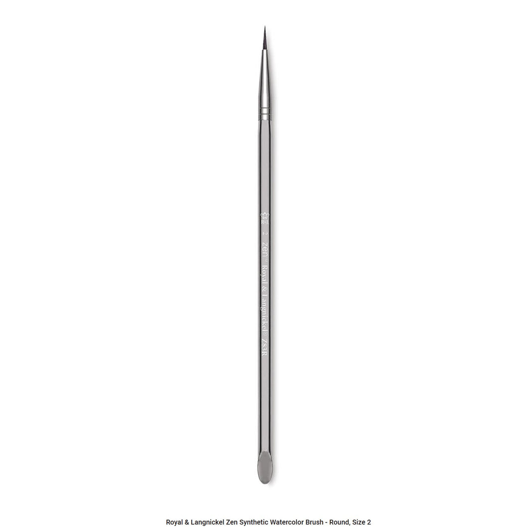 ROYAL BRUSH - Zen Series 83 Synthetic Watercolor with Scraper Brushes (Pinceles)
