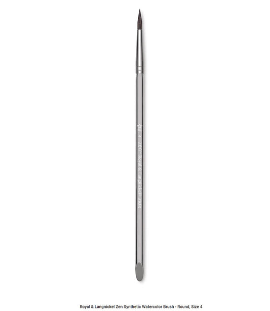 ROYAL BRUSH - Zen Series 83 Synthetic Watercolor with Scraper Brushes (Pinceles)