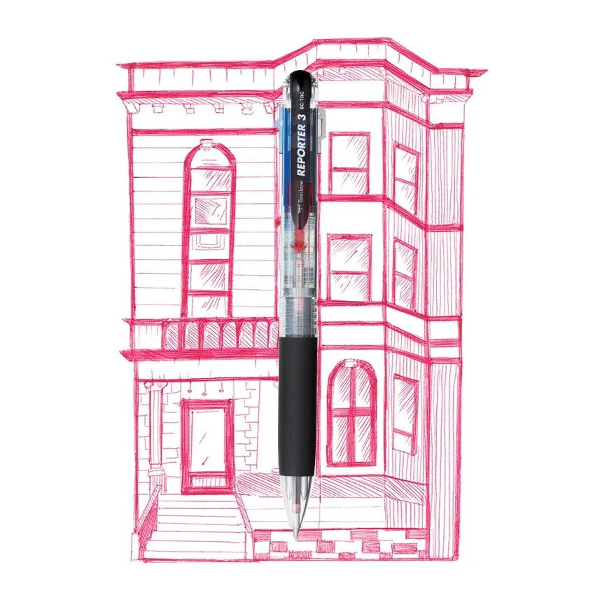 Tombow Reporter 3-Color Ballpoint Pen - Recambios de Tinta