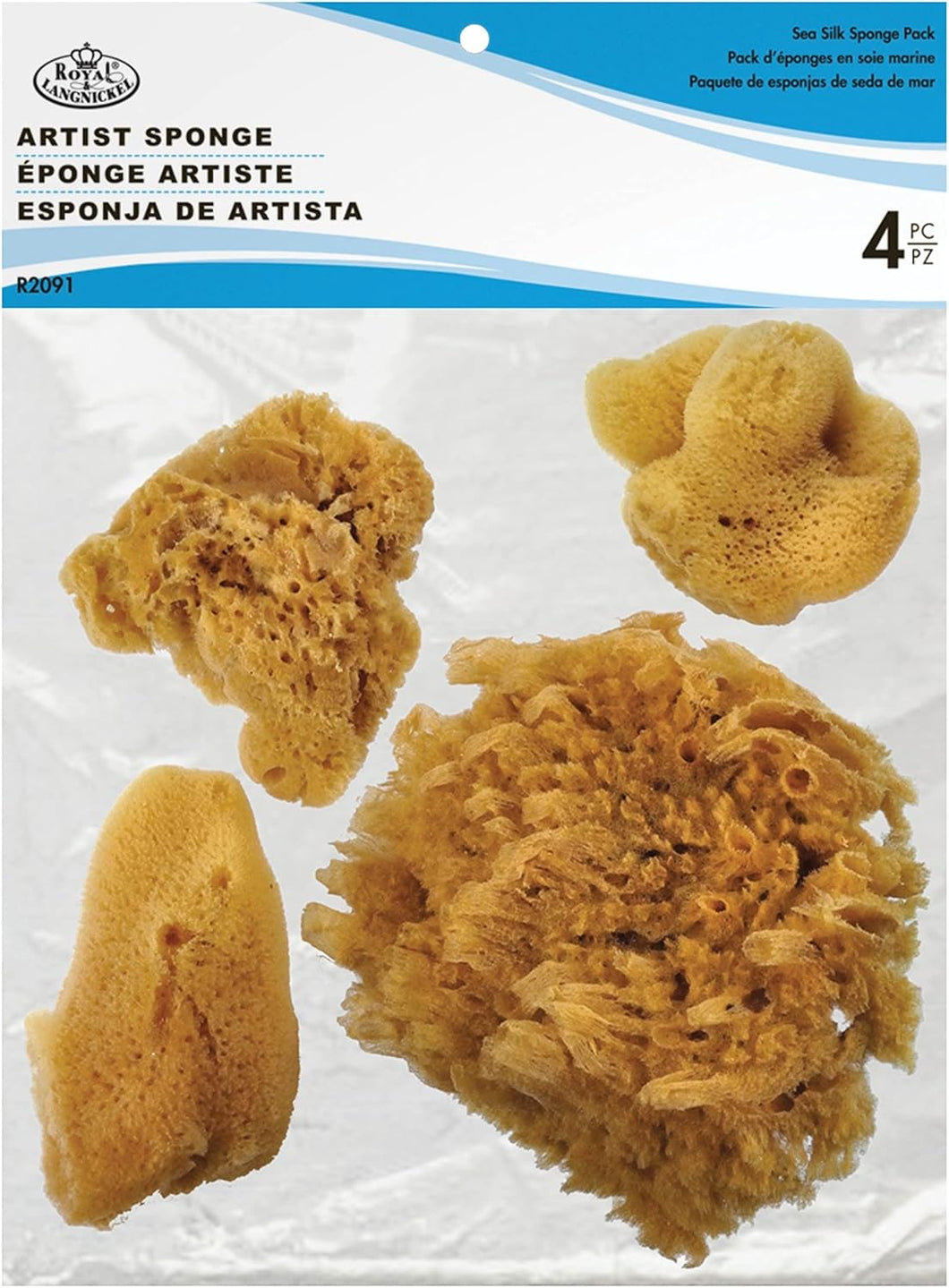ROYAL BRUSH - Natural Sea Sponges (Esponjas marinas)