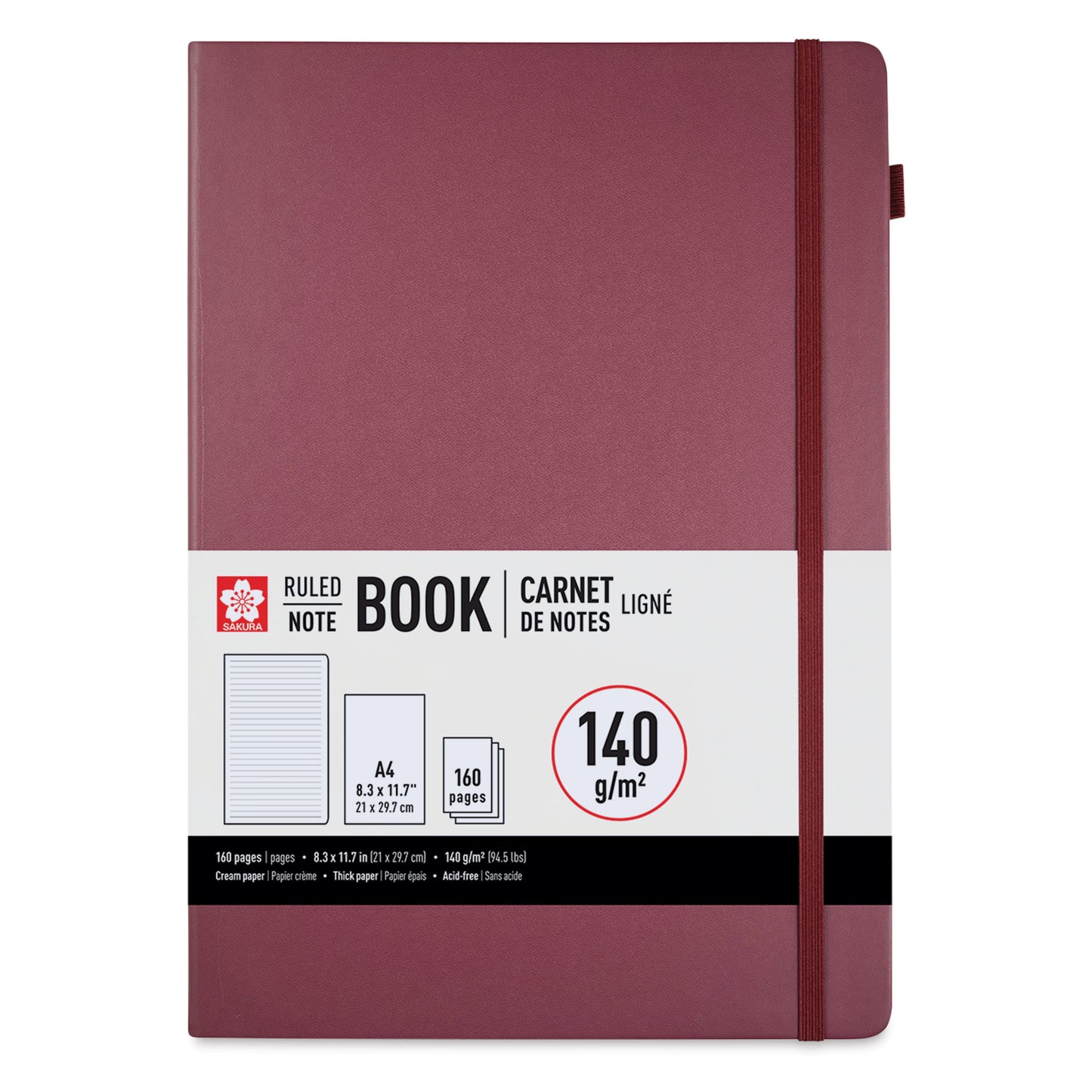 SAKURA - Notebooks - Hardcover (Tapa Dura) - A4 (8.3" x 11.7")