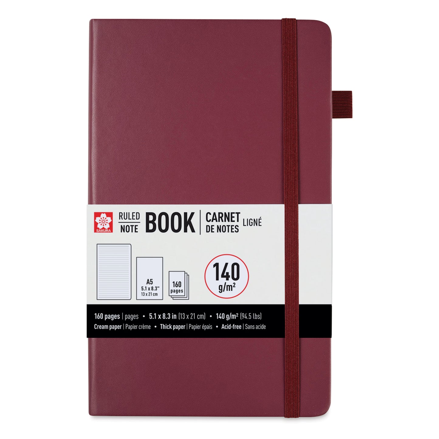 SAKURA - Notebooks - Hardcover (Tapa Dura) - A5 (5.1" x 8.3")