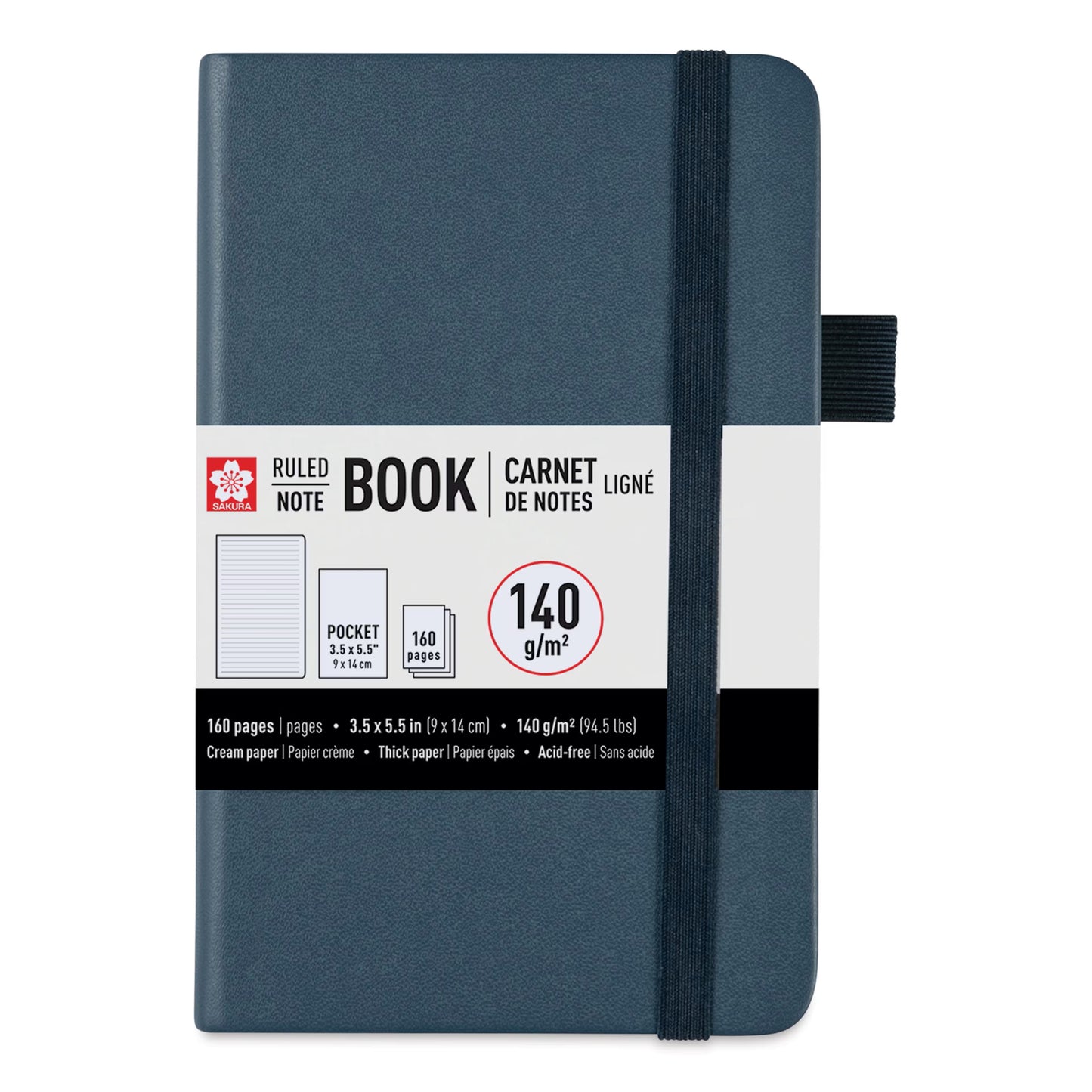 SAKURA - Notebooks - Hardcover (Tapa Dura) - Pocket (3.5" x 5.5")