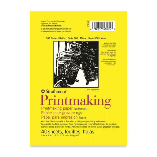 Strathmore Lightweight Printmaking Pads 300 Series