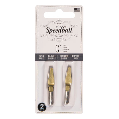 SPEEDBALL - Hunt Serie C - (Plumilla Punta Plana) - Set de 2 unidades