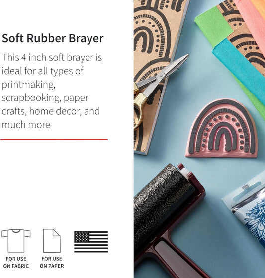 Speedball - Pop-In 4" Soft (Rodillo suave para Linograbado)