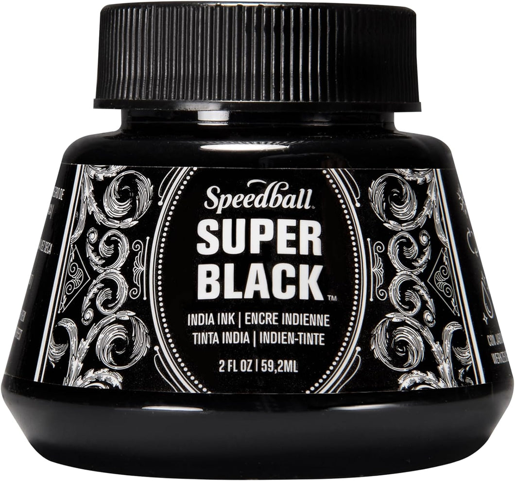 SPEEDBALL - Super Black India Ink