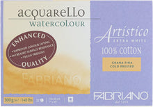 Cargar imagen en el visor de la galería, FABRIANO - Artistico Extra-White Free Sheet Watercolor Blocks
