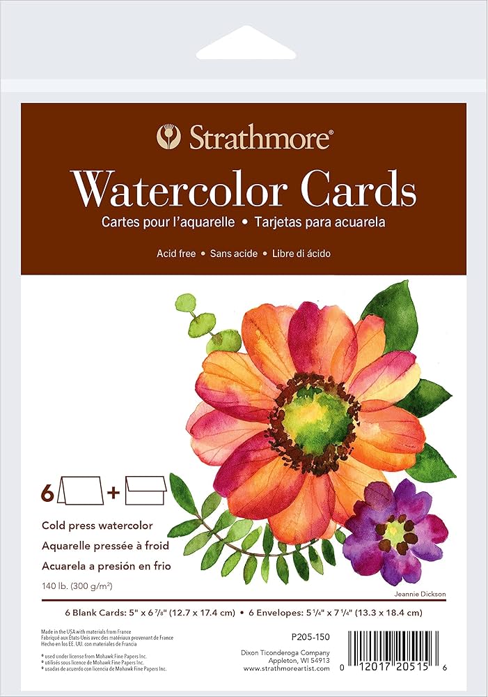 STRATHMORE - Watercolor Cards