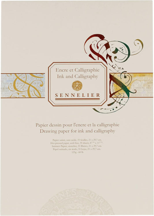 Sennelier Calligraphy Paper Pad - Libretas para Caligrafía