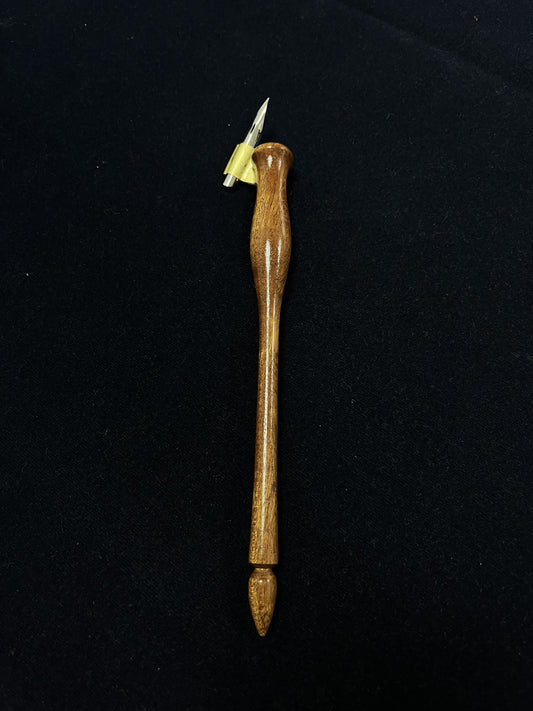 Michael Sull - Sapele - Oblique Penholder - Palillero Oblicuo