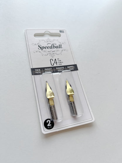 SPEEDBALL - Hunt Serie C - (Plumilla Punta Plana) - Set de 2 unidades
