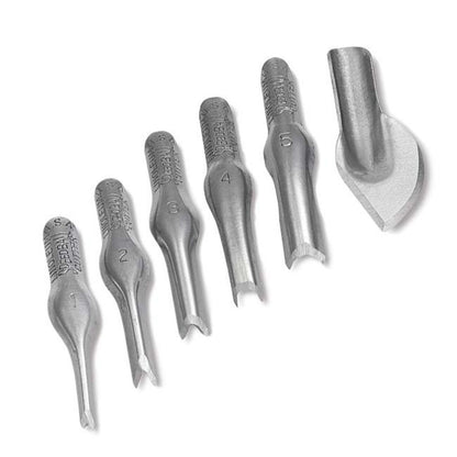 SPEEDBALL - Lino Cutter Assortment No. 1 (Assortment of Gouges for Linoleum or Rubber)