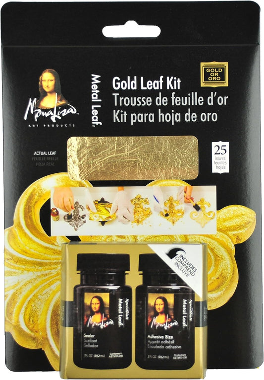 MONA LISA (Speedball) - Composition Gold Leaf Kit