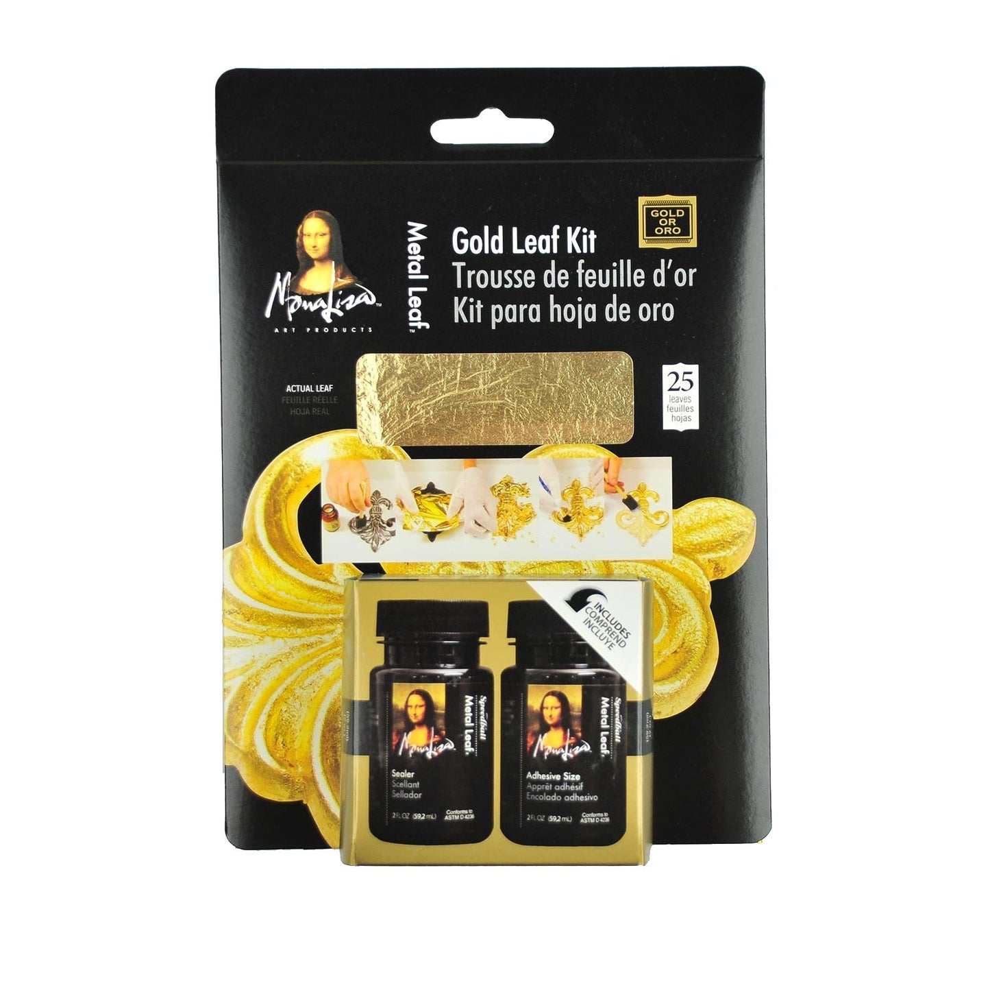 MONA LISA (Speedball) - Composition Gold Leaf Kit