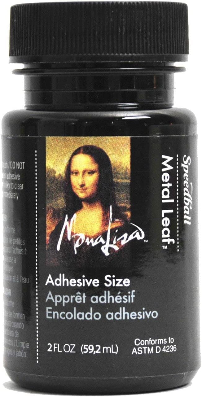 MONA LISA (Speedball) - Gold Leaf Adhesive (Adhesivo para Hojas Pan de Oro)