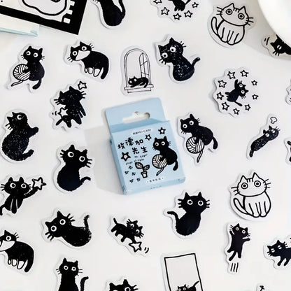 Stickers - Black Kittens 1