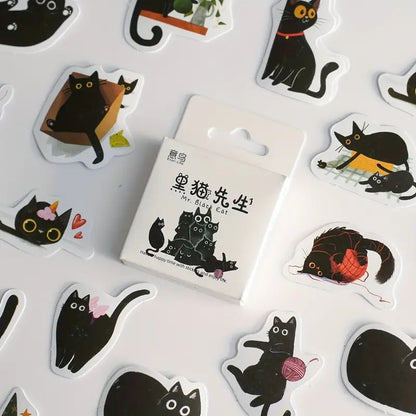 Stickers - Gatitos Negros 2